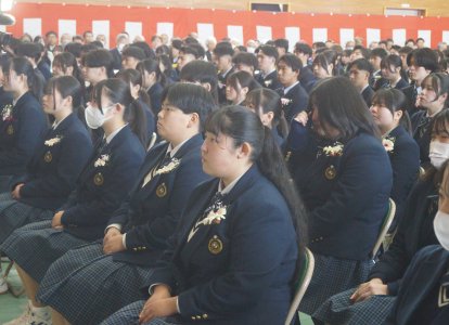 卒業証明書授与㉝