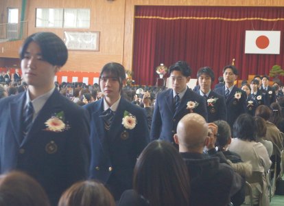 卒業証明書授与㊳