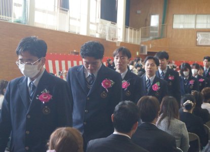卒業証明書授与㊶