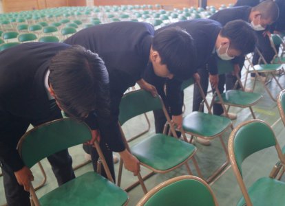 入学式準備②