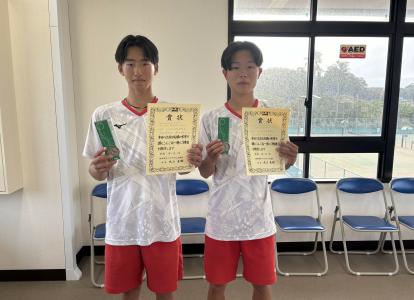 男子個人戦準優勝