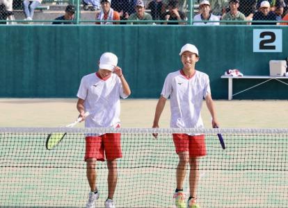 男子個人戦準優勝澤田・吉松ペア