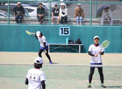 女子個人戦優勝山口・前川ペア２