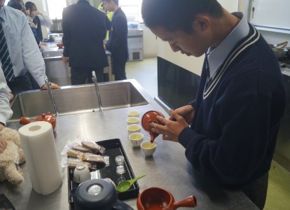 お茶の淹れ方教室⑨