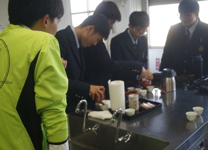 お茶の淹れ方教室⑪