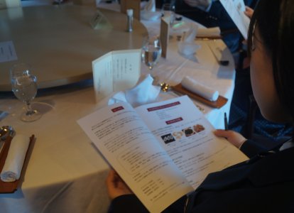 テーブルマナー講習③