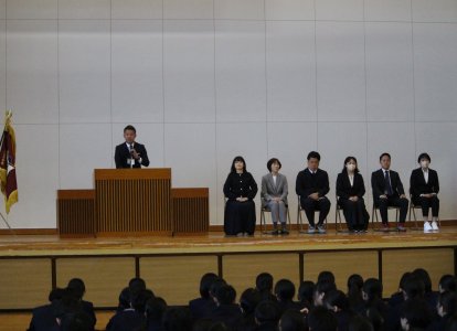 始業式②