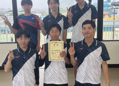 男子団体戦3位