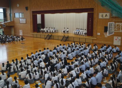 生徒総会①