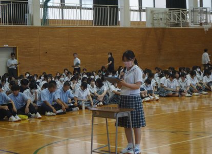 生徒総会③