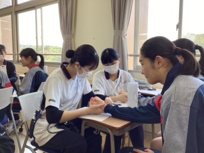 交流会を開催しました！ 【衛生看護科】