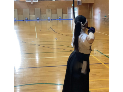 【弓道部】県北高校弓道大会 女子団体 優勝！