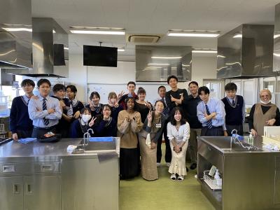 2年S組グローバルコース総合的な探究『ネイティブに日本の家庭料理を教えよう』