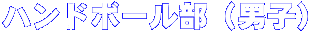 ハンドボール部（男子） 